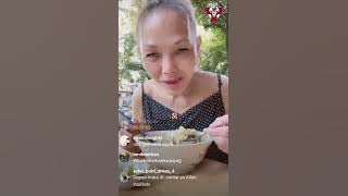 The romance between Mother Corla Ratu Jreng and Sergeant eating and feeding each other