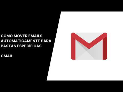 Como mover emails automaticamente para pastas específicas no Gmail
