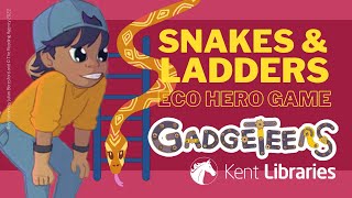 Make Your Own Eco Hero Snakes and Ladders Game | Summer Reading Challenge Gadgeteers! screenshot 4