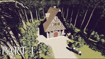 Forest House Modeling Part 1 - ARCHICAD 23