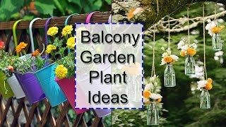 Top 10 Balcony Garden Plant Ideas Balcony Garden, Balcony plant ideas, How to make beautiful balcony, Bottle plants, Balcony 