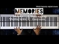 Memories wedding version  maroon 5 piano cover