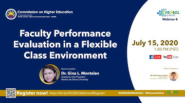Faculty Performance Evaluation in a Flexible Class Environment