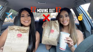 JACK IN THE BOX MUKBANG | STORYTIME IM MOVING OUT