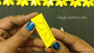 Easy Paper Cutting Decoration Ideas | Paper Flower Border Designs | Paper Crafts @EasyCreativeCrafts screenshot 2