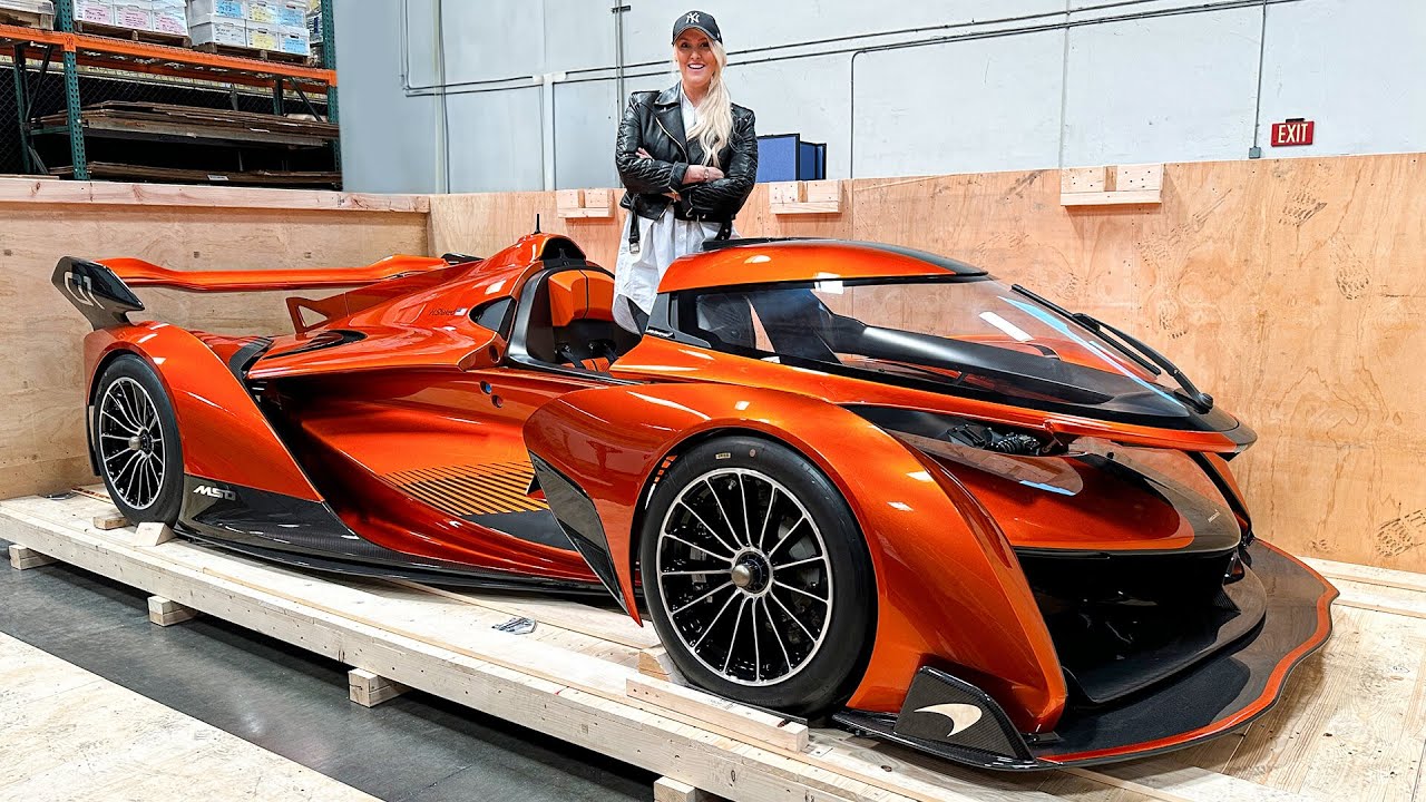 ⁣Unboxing the $4 Million McLaren Solus GT