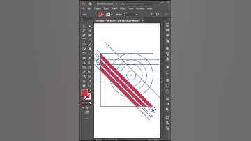 Advanced shape builder tool design in illustrator #logodesign #shorts