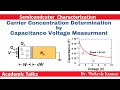 Carrier Concentration  | Capacitance-Voltage Measurement | Semiconductor Characterization |