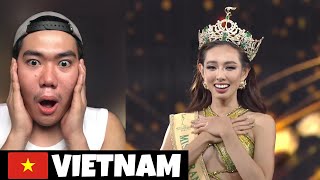 MISS GRAND INTERNATIONAL 2021 CROWNING MOMENT TOP 5 AND WINNER MGI VIETNAM | REACTION