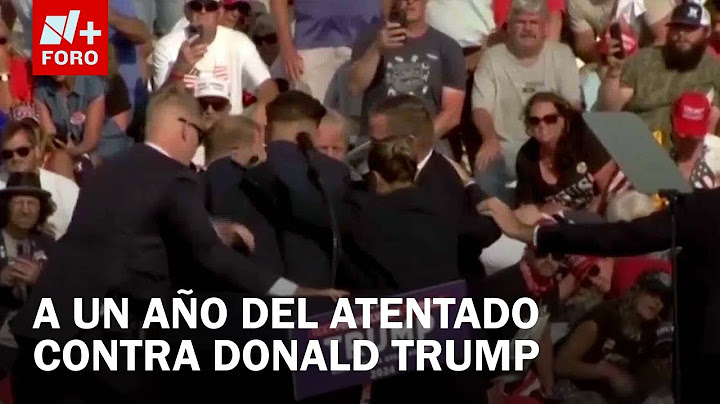 A un año del intento de asesinato a Donald Trump, el presidente agradece - Las Noticias