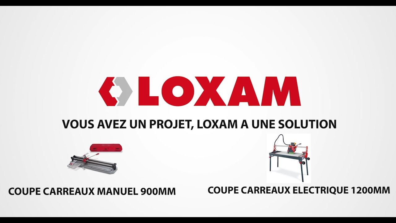 Comment utiliser un coupe carreaux ? LOXAM