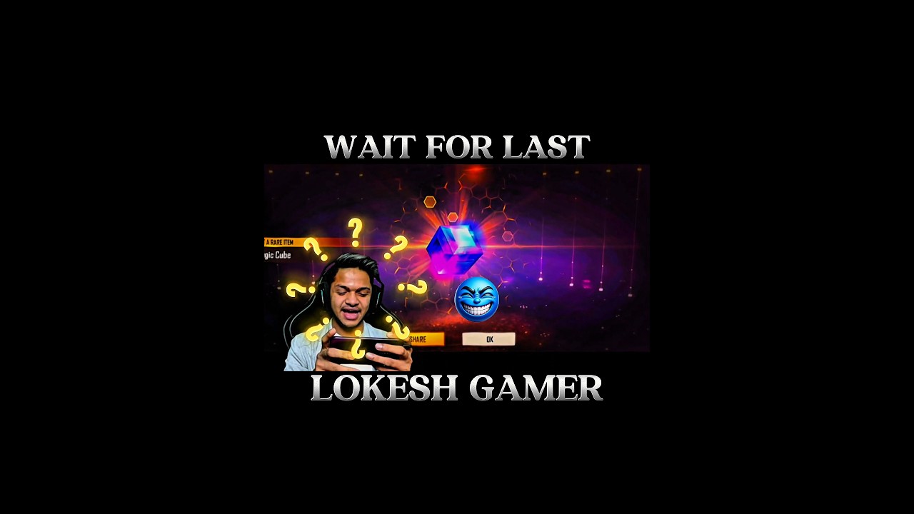 GARENA FREE FIRE ✅ @LOKESHGAMER BOOX CREATE opening🤯😱 Magic Cube hi cube create open😲 #trending