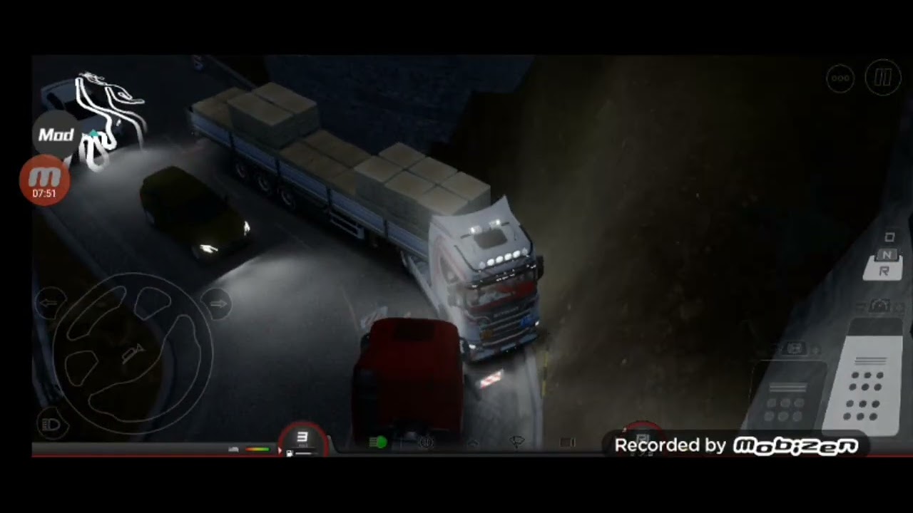 Scania ile Ario şehrine beton götürme