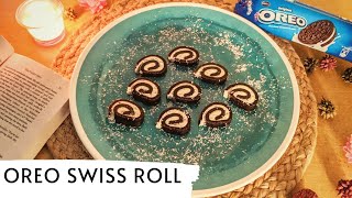 Oreo Cookies Swiss Roll | 3 Ingredients - No Bake Swiss Roll | रक्षाबंधन स्पेशल | Rakhi Special