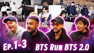Our First Time Watching Run Bts 20  Btss Trip Ep 1  3