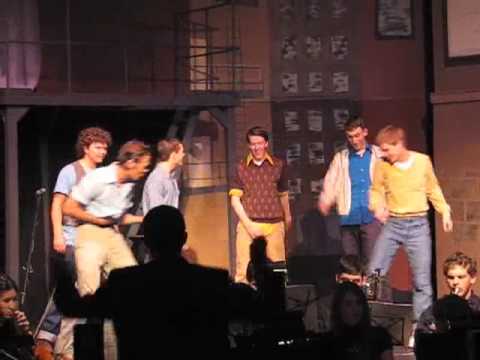 West Side Story, Wiess College, "Jet Song"