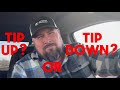 Tip up? Tip down? That’s the question!
