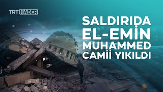 İsrail, Gazze'deki El-Emin Muhammed Camii'ni vurdu