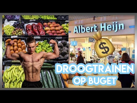 💰🍏DROOGTRAINEN OP BUDGET! EET DIT TIJDENS CUTTEN!