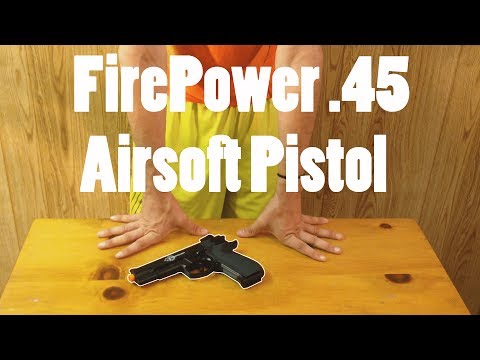 Firepower .45 Spring Powered Airsoft Pistol