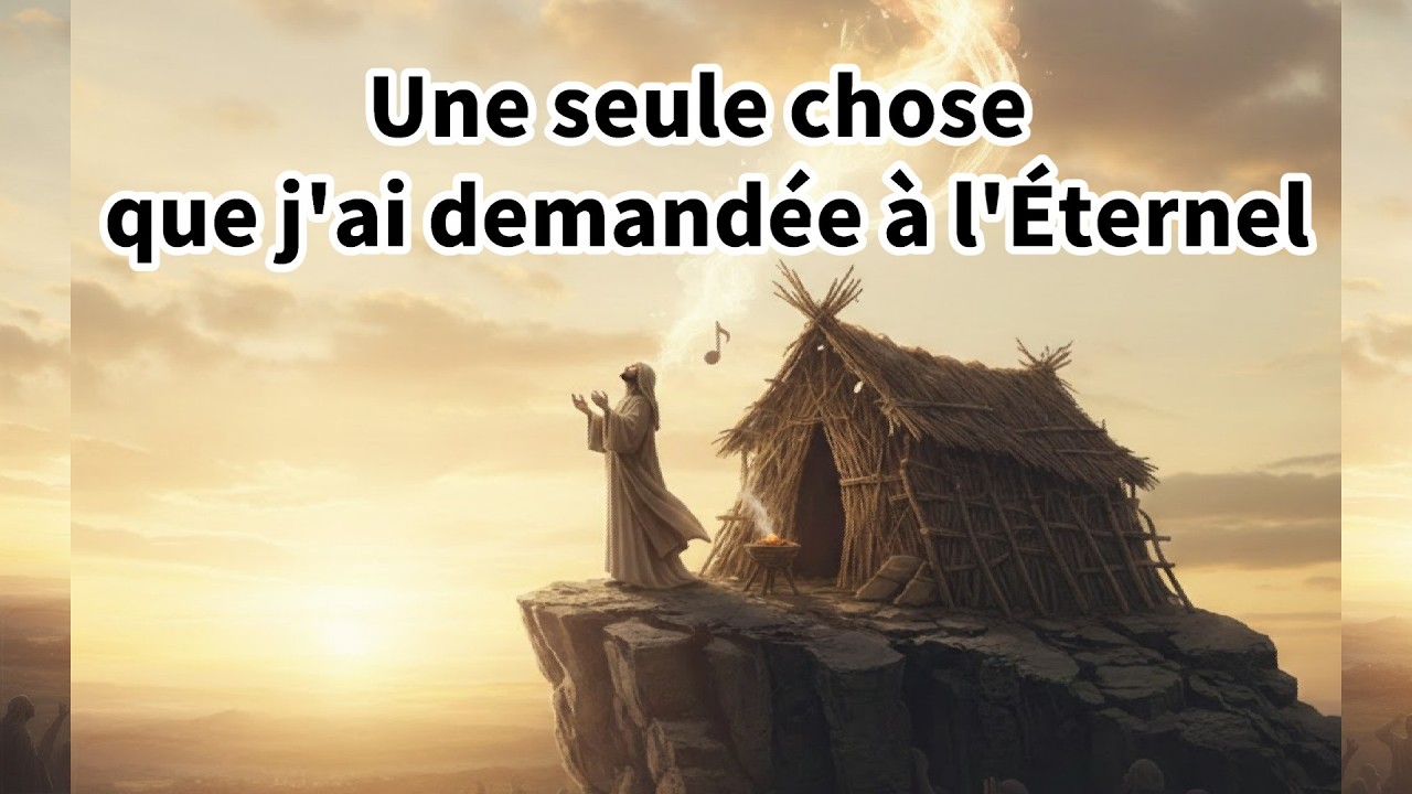 Psaume  27  La seule chose que j'ai demandée à l'Éternel.  #Bible, #Jésus