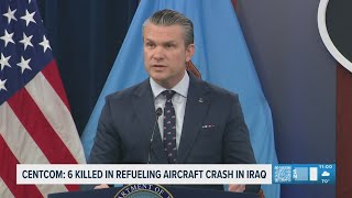 6 US service members killed in plane crash in Iraq: CENTCOM