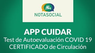 CuidAR: Como funciona la APP para solicitar el CERTIFICADO de Circulación screenshot 2