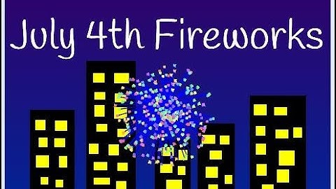 Scratch Tutorial | July 4th Fireworks | Scratch Easy Beginner Game