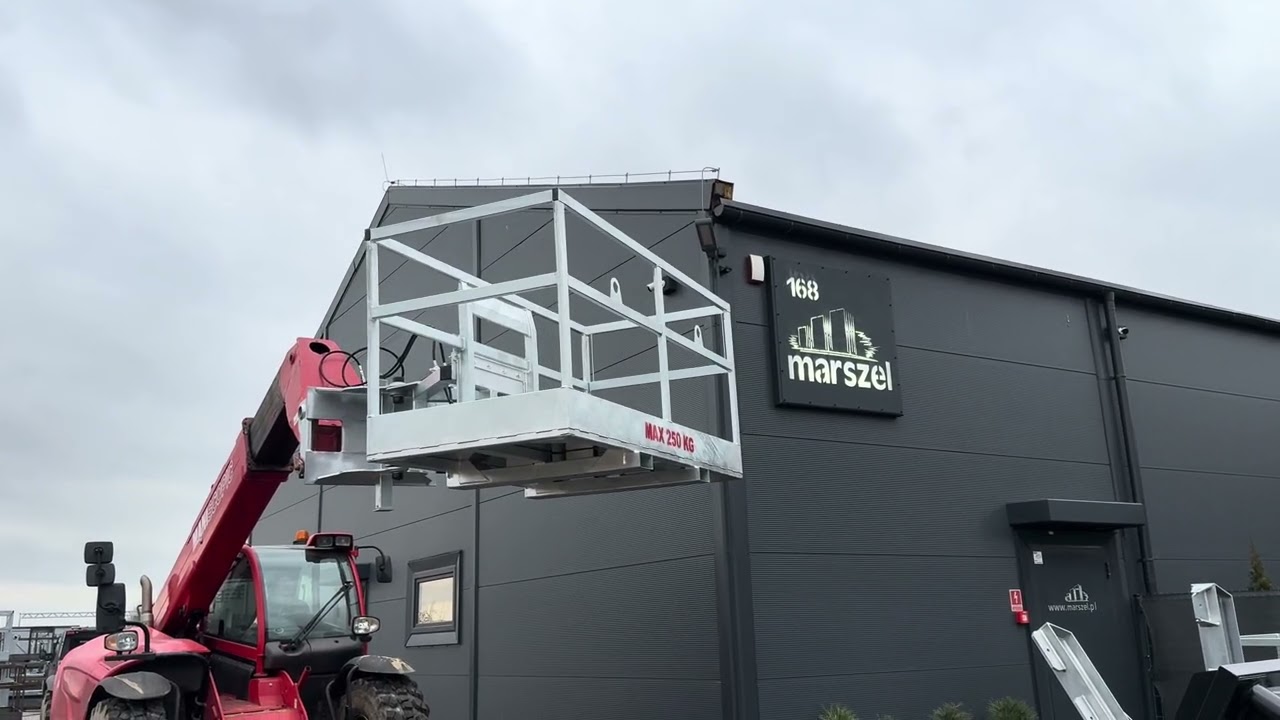 marszel.pl kosz narzędziowy do ładowarki MANITOU model  MSR 24
