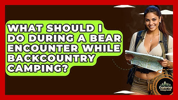 What Should I Do During A Bear Encounter While Backcountry Camping? - Exploring Campgrounds