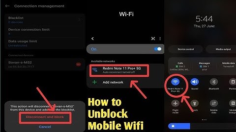 How To Unblock if Someone Has Blocked Mobile in Mobile Wifi | How To Unblock Block Mobile in Wi-Fi