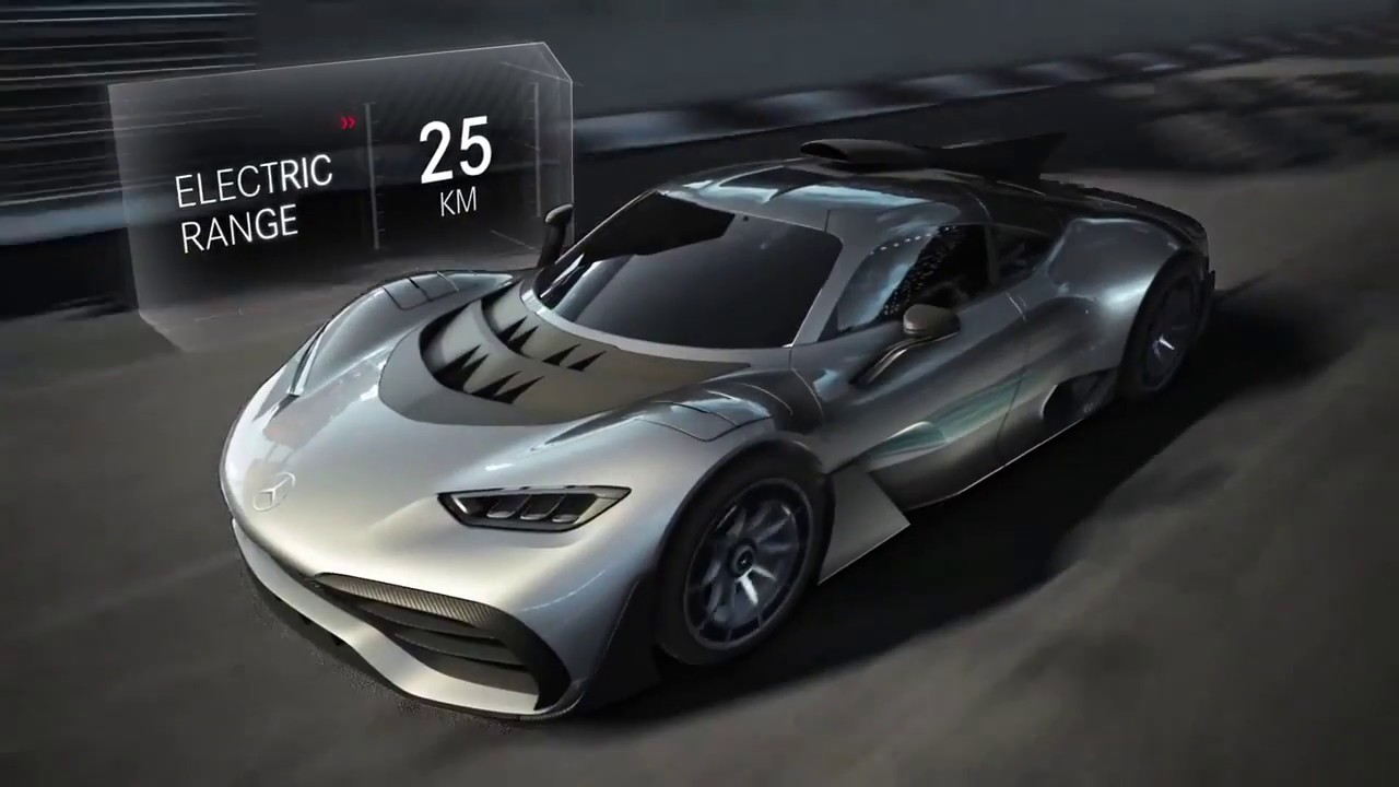 Lewis Hamilton Check The Mercedes AMG Project ONE Prototype - YouTube
