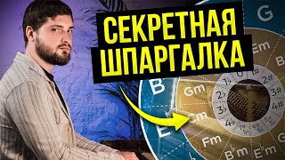 Выучи ЭТО и ты сыграешь ЛЮБУЮ МЕЛОДИЮ! Секретная шпаргалка для пианистов - Кварто-квинтовый круг