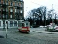 Hamburger Straßenbahn   Linie 12 in Hamburg Harburg 1971