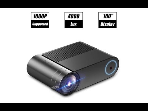 4000 Lumen Portable Projector 