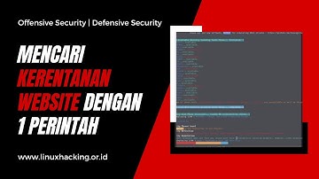 Mencari Kerentanan Website Dengan 1 Perintah !