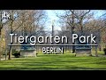 【4K】Berlin, Germany Tiergarten Park Walking Tour (42 Minute) Walk | 4k 24fps | 4kUHD