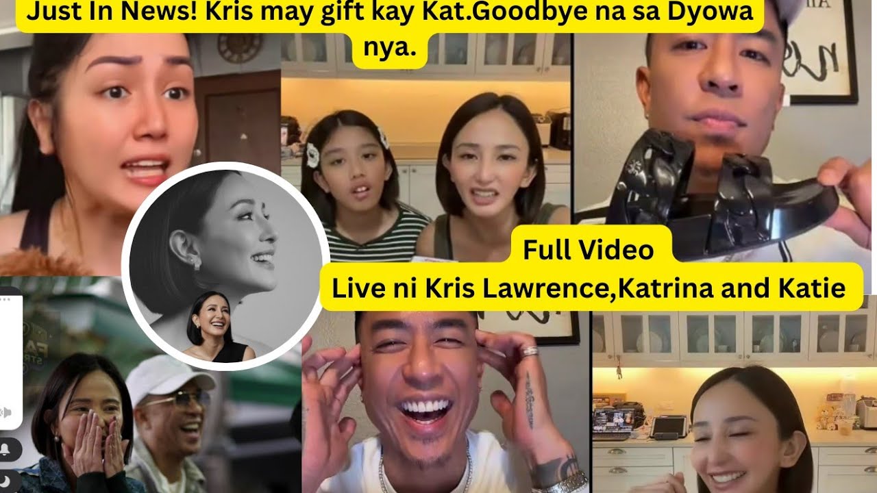 Full Video KKK Family Live ! Kris Lawrence,Katrina and Katie.May surprise si Papa Kris kay Mama Kat