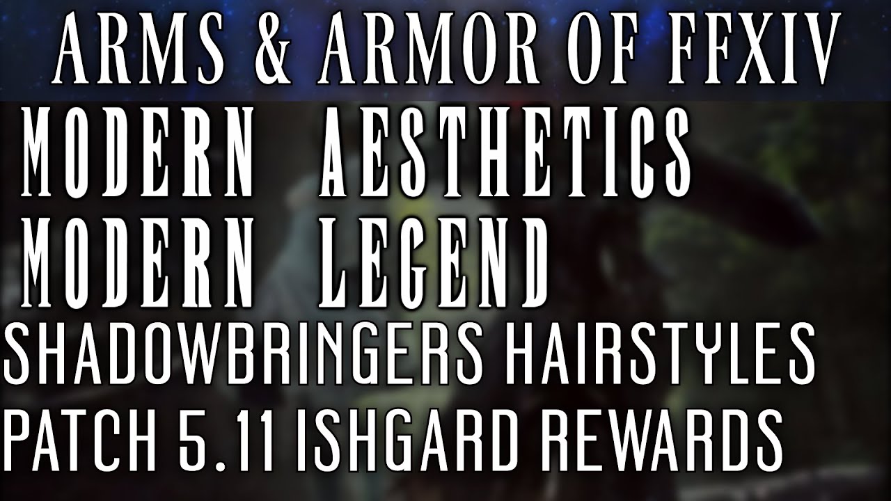 Modern Legend Hairstyle On Multiple Races Genders Patch 5 11 Youtube