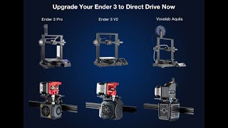 Ender 3 Direct Drive Upgrades--Bowden&BMG extruder