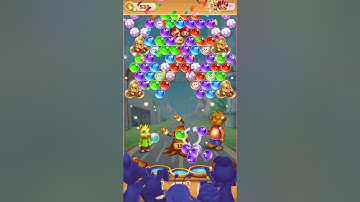 Bubble Pop Forest Rescue Level 81 no booster [Gameplay Walkthrough] optimized for smartphones