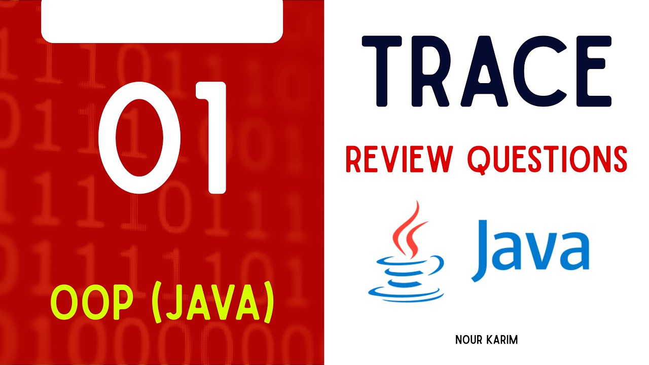 Tracing Code Problem [1] - OOP (Java) - YouTube