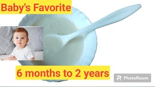 Baby Food|Protein Rich Recipe|6 months to 2 years