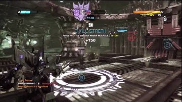 Transformers War For Cybertron - Shockwave / Scientist Gameplay - HD