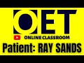 Ray sands listening test oet updated with answers