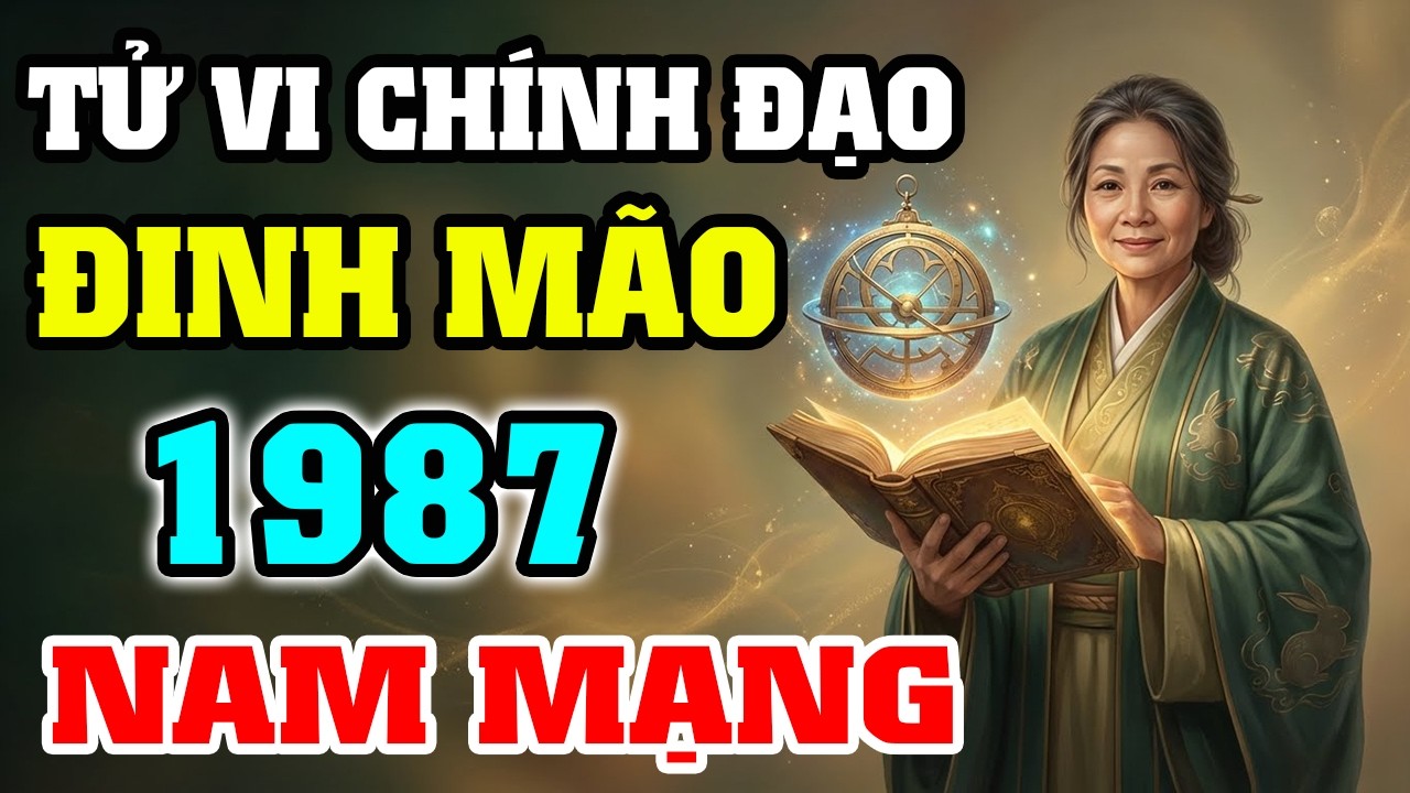 Tử Vi Tuổi Mão 1987 Nam Mạng Năm 2026 - 39 Tuổi: Hóa Giải Sao Thái Bạch, Đón Tài Lộc Bình An