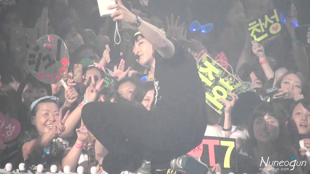 [ENCORE] 140810 JYP NATION 'ONE MIC'_준호직캠_By Nuneogun