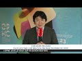 Capture de la vidéo Opmc - Présentation Saison 22-23 - Interview De Kazuki Yamada Par Monaco Info