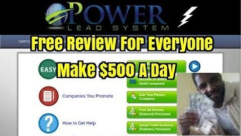 Power Lead System Review 2018 Best Training Power VIP Club Capture Pages Power Lead System