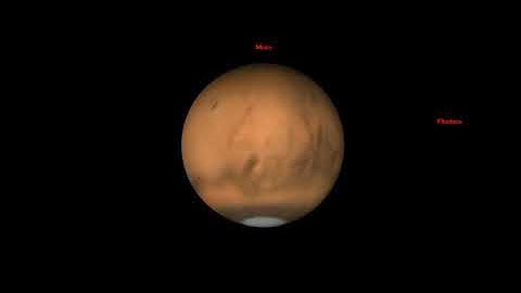 MARS map rotation time lapse (2018)